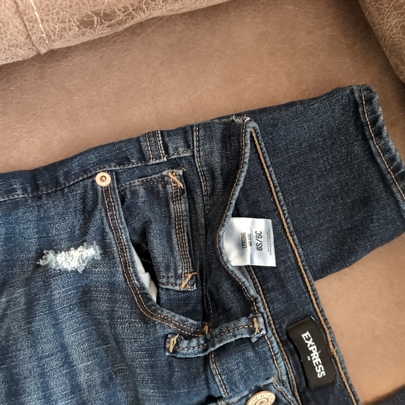 Express Legging Mid Rise Stretch Jeans - Picture 2 of 3